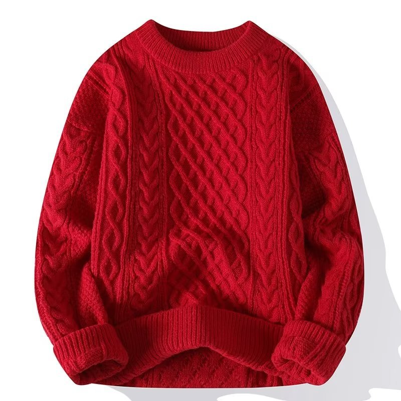 Amber - Women's Spring Structured Round Neck-Sweater