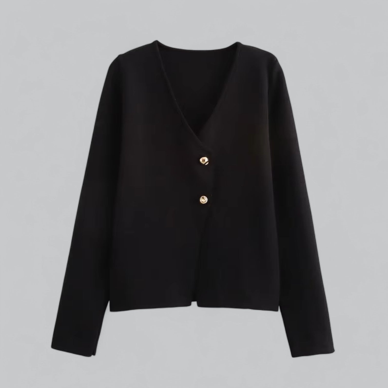 Sophia - Women's Spring Minimalist Cardigan with Buttons