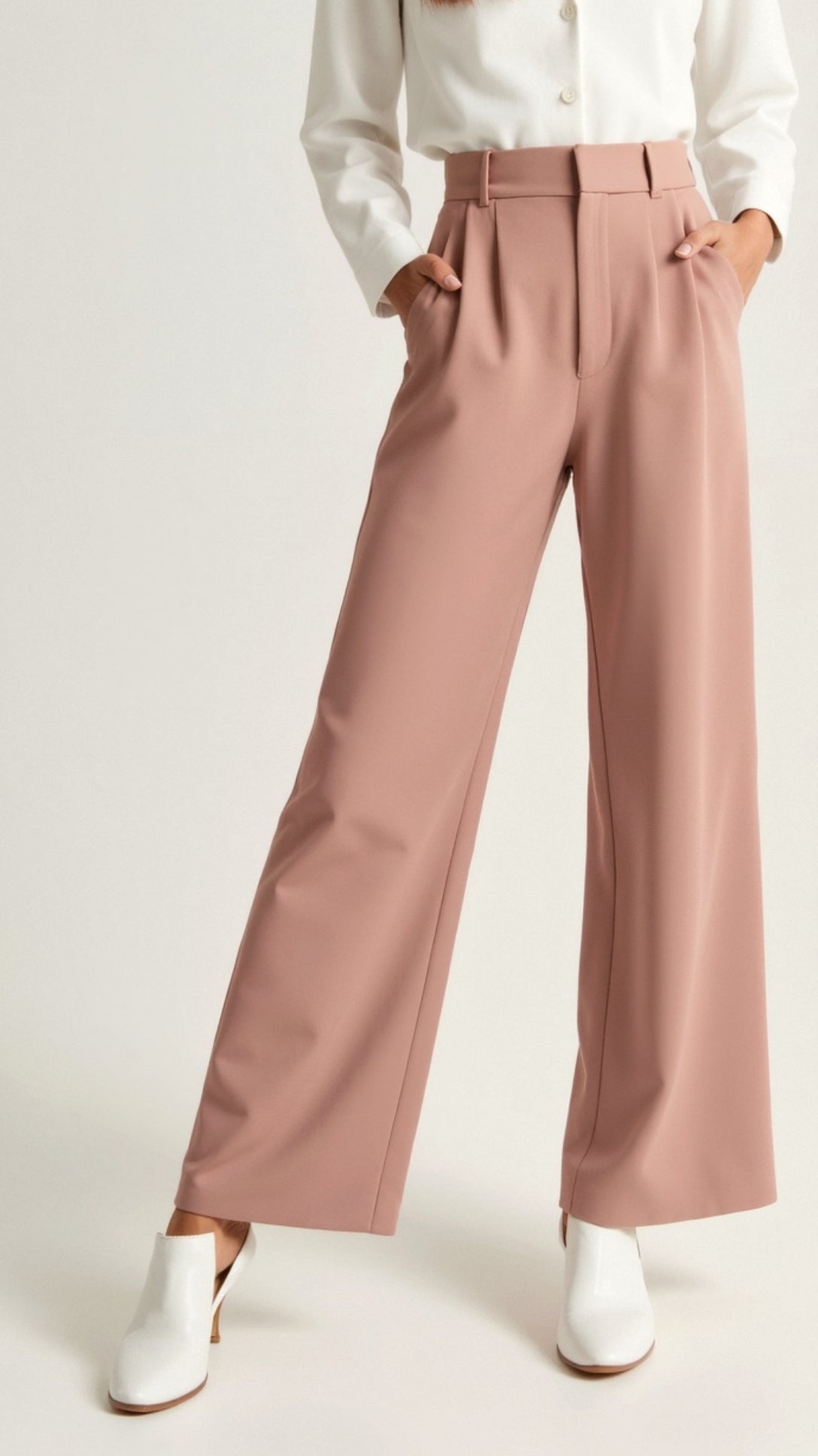 Lottie - Women's Spring High-Waist Wide Trousers