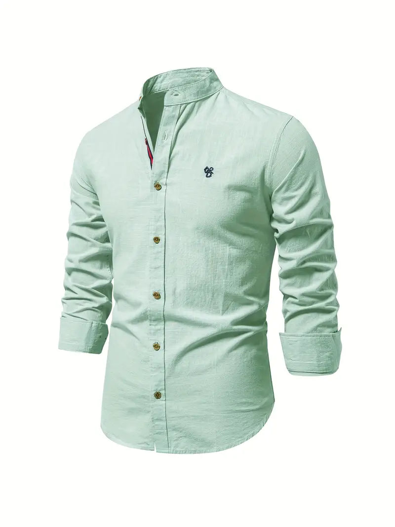 Laura - Men's Spring Casual Shirt with Buttons