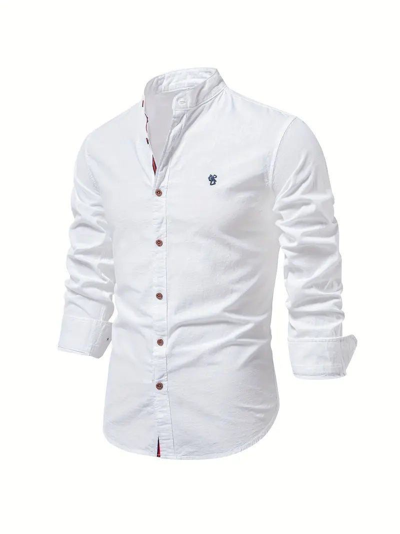Laura - Men's Spring Casual Shirt with Buttons