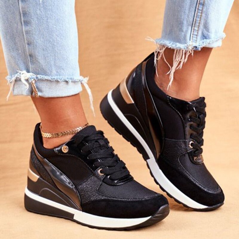 Sandra - Women's Comfortable High-Top Sportsneaker