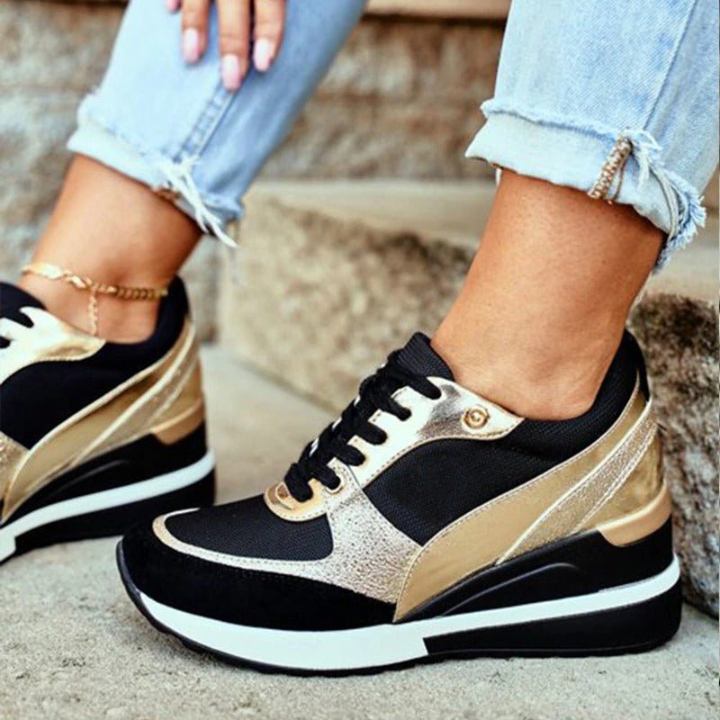 Sandra - Women's Comfortable High-Top Sportsneaker