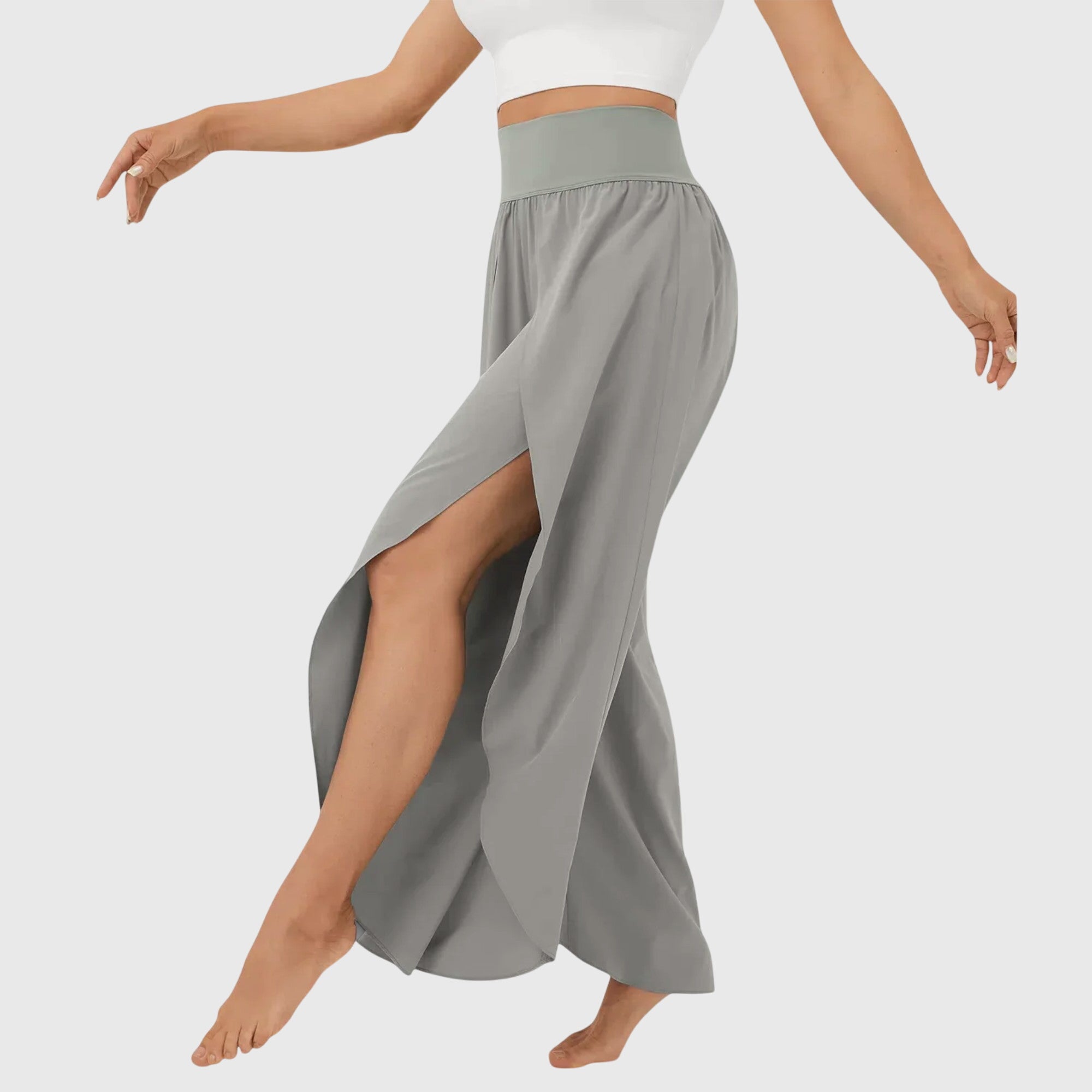 Pamela - Women's Wide geschnittene Boho-Trousers with Schlitzdesign