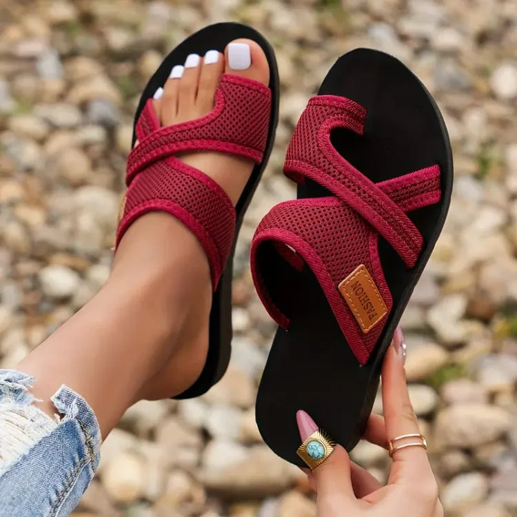 Alison - Women's Summer Orthopedic Sandals with Kreuzriemen