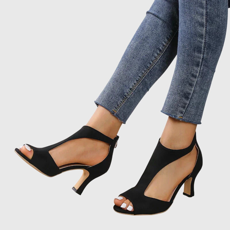 Helen - Women's Spring Cutout Sandals with Open Zehenpartie