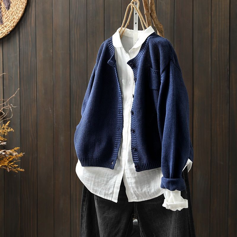 Nicola - Women's Oversized Cardigan with Buttons