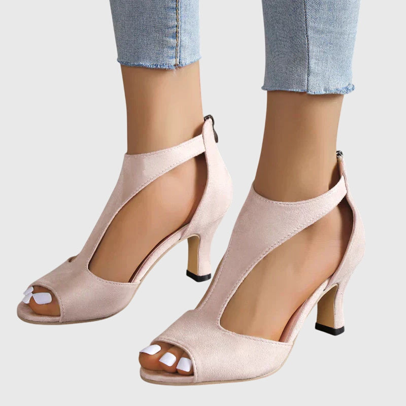 Helen - Women's Spring Cutout Sandals with Open Zehenpartie