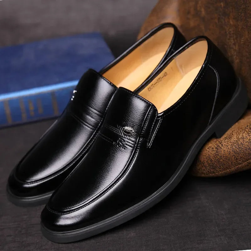 Glen - Men's Spring Elegant Lace-Up Shoes in Lederoptik
