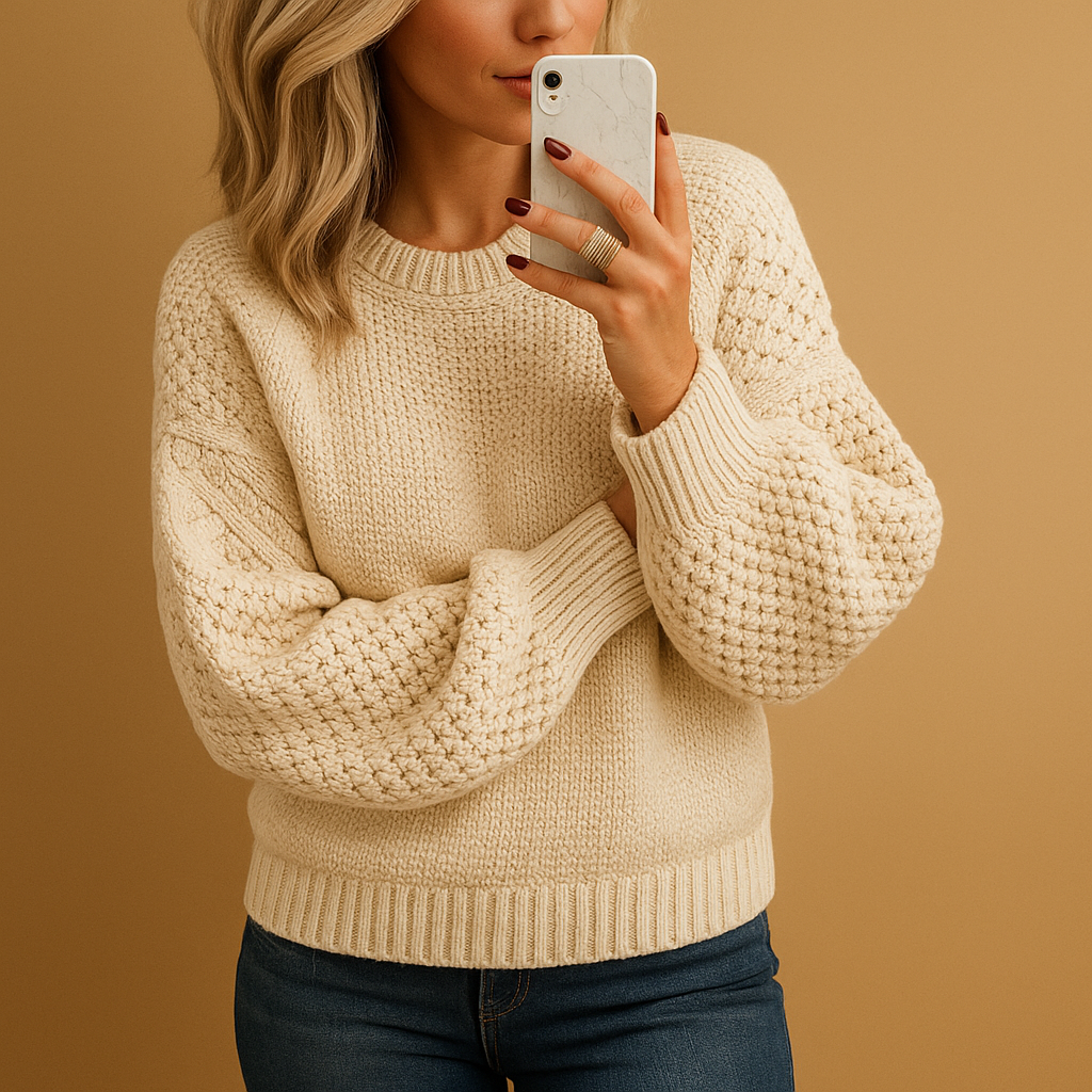 Michelle - Cosy Chunky Knit Sweater for Spring