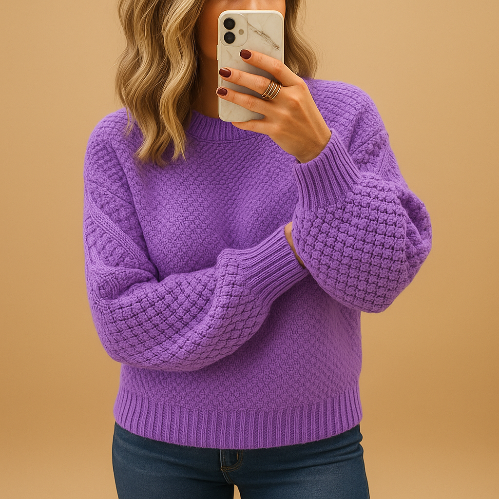 Michelle - Cosy Chunky Knit Sweater for Spring