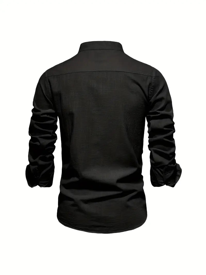 Laura - Men's Spring Casual Shirt with Buttons