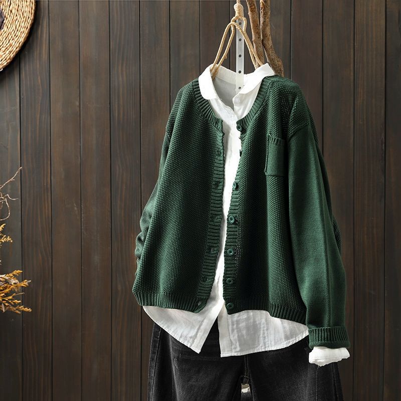 Nicola - Women's Oversized Cardigan with Buttons
