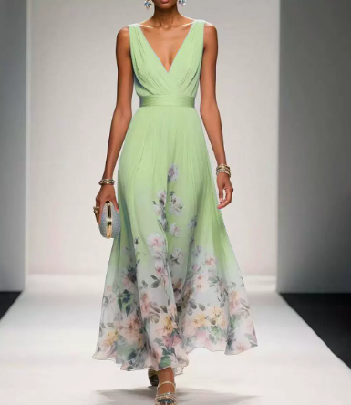 Poppy - Women's Floral Print Dress for Wedding Guests