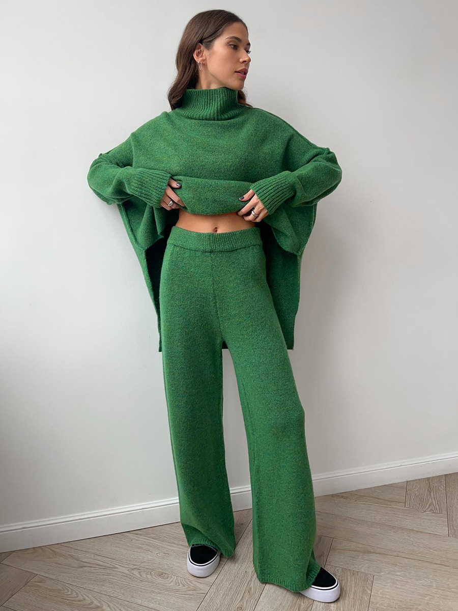 Eva - Women's Cosy Oversize Knit Sweater Lounge-Set