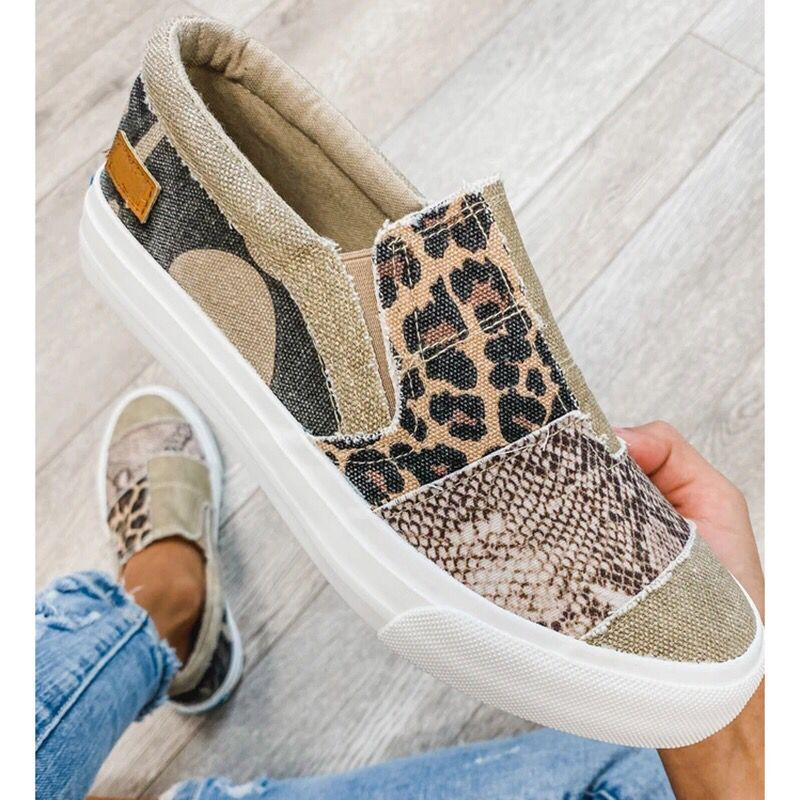 Margaret - Women's Sneaker with niedrigem Schaft and Patch-Design