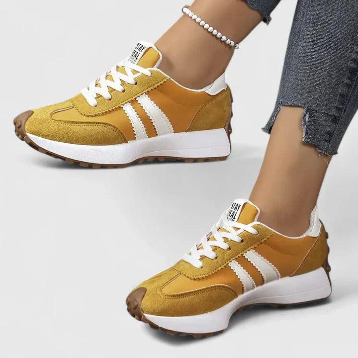 Natalie - Women's Spring Retro Lace-Up Sneakers