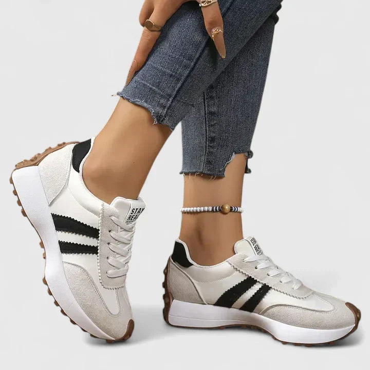 Natalie - Women's Spring Retro Lace-Up Sneakers