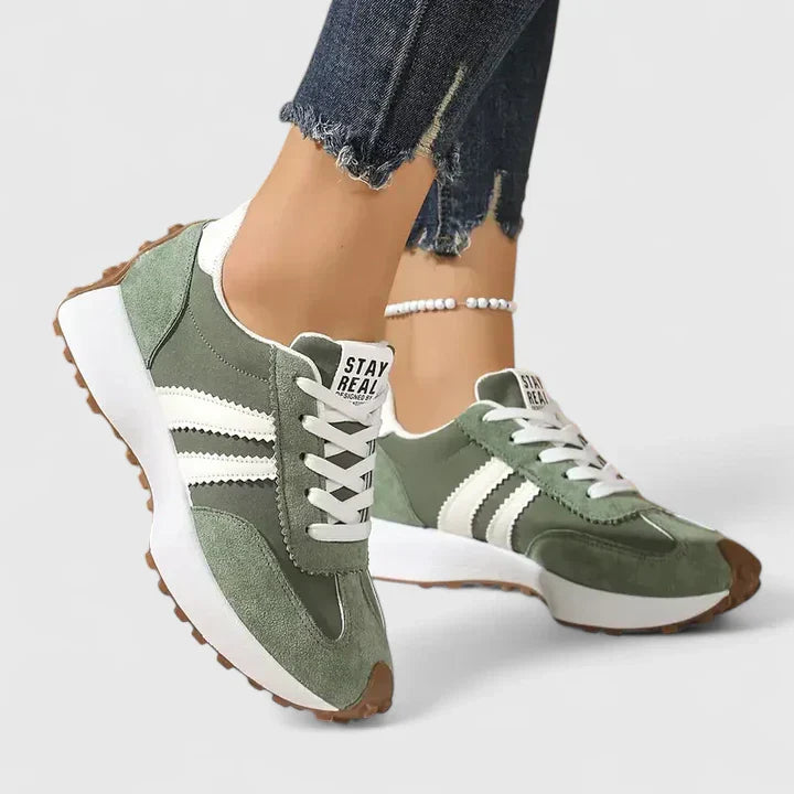 Natalie - Women's Spring Retro Lace-Up Sneakers