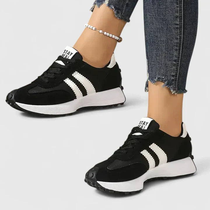 Natalie - Women's Spring Retro Lace-Up Sneakers