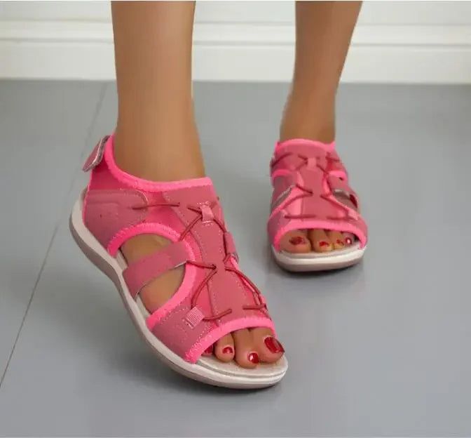 Helen - Women's Strap Freizeitsandalen Zum Gehen