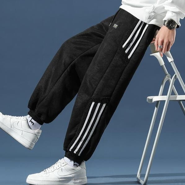 Craig - Men's Spring Street Joggerhose with Panel-Details