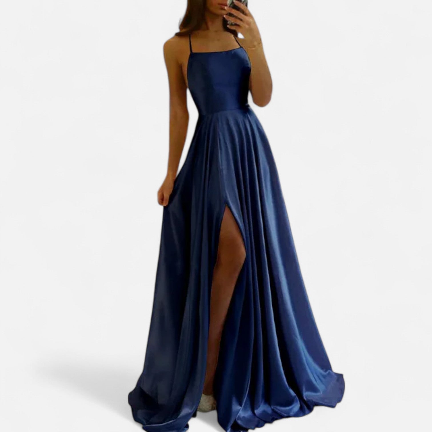 Beth - Women's Wedding Guest Dress Slit Maxi Dress