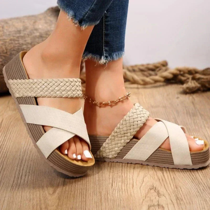 Blake - Women's Orthopedic Plateau-Sandals for Summer