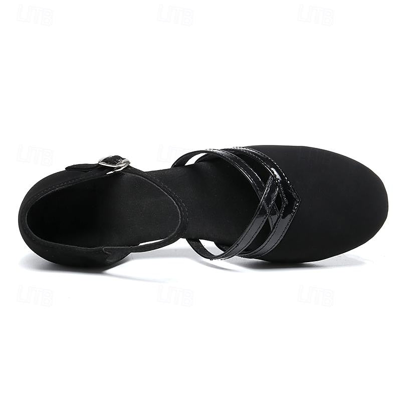 Amelia - Women's Classic Tanz-Heels with Strap