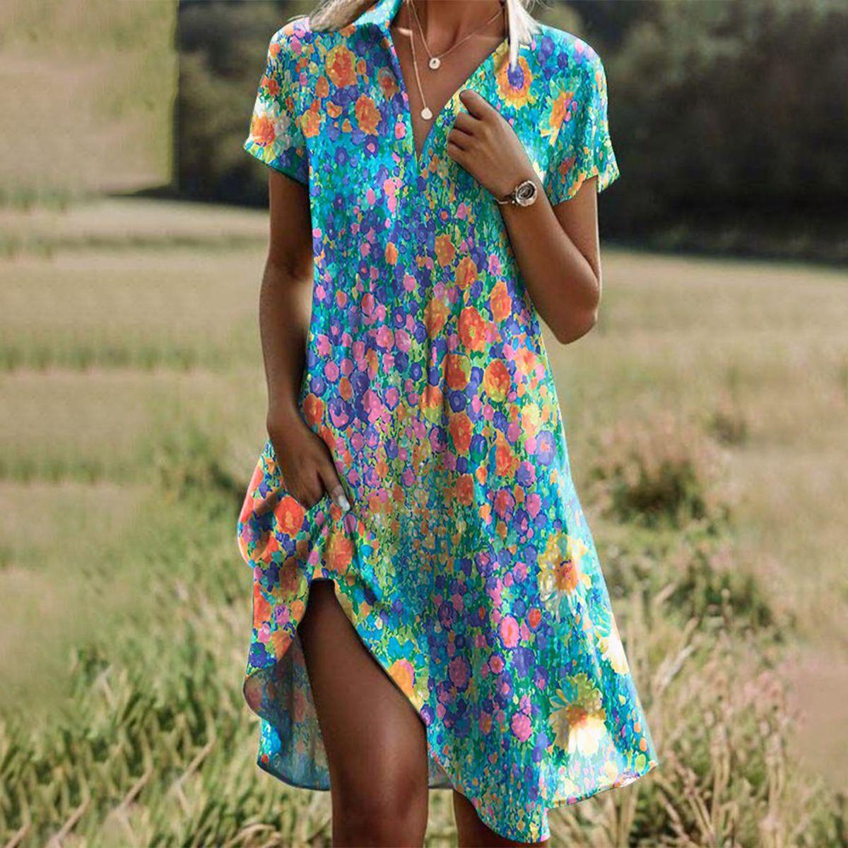 Ella - Women's Boho Chic Sommerkleid