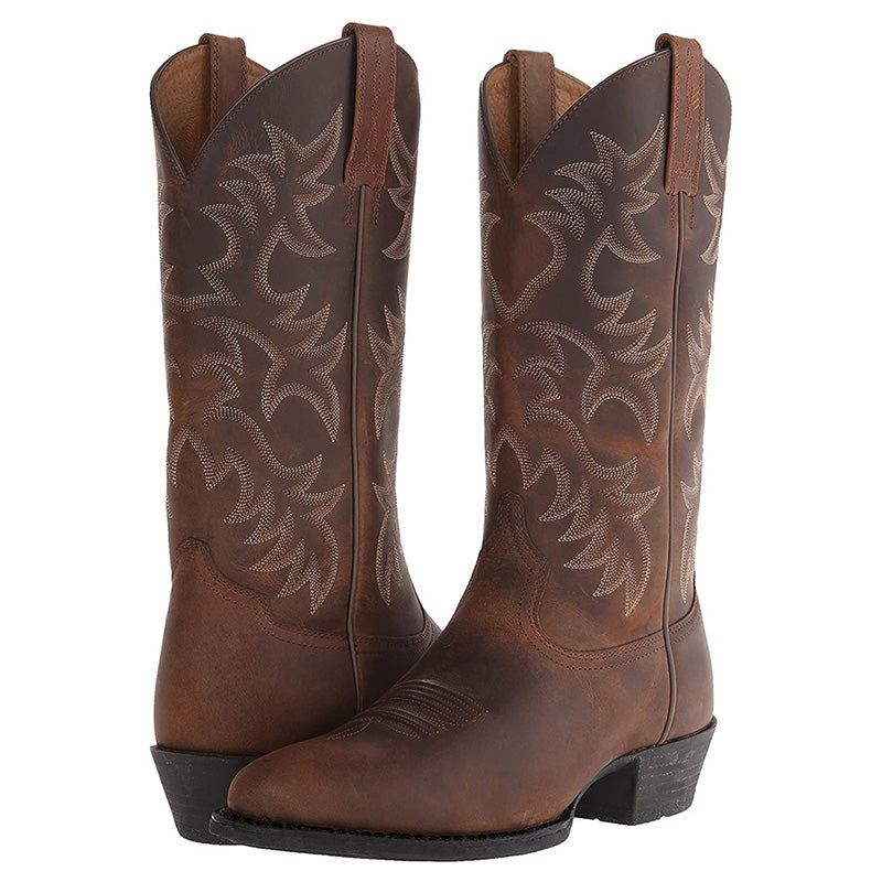 Molly - Women's Chic Cowboy-Boots with stilvollen Details