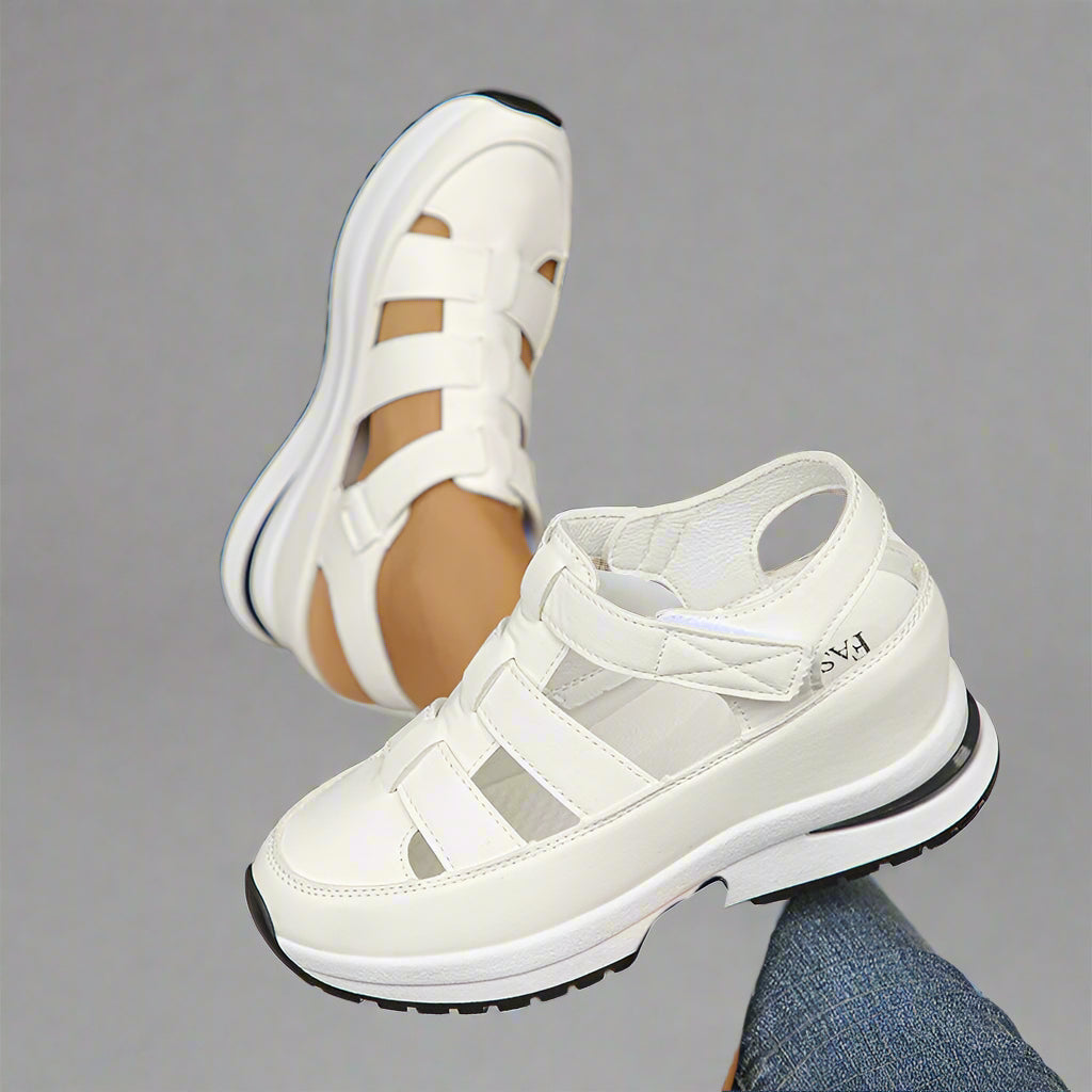 Rachel - Women's Sport Strap Plateau Freizeitsneaker