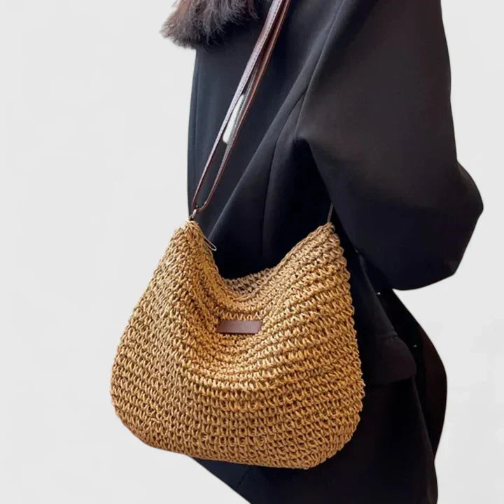 Lorraine - Women's Shoulder Bag in natural Style