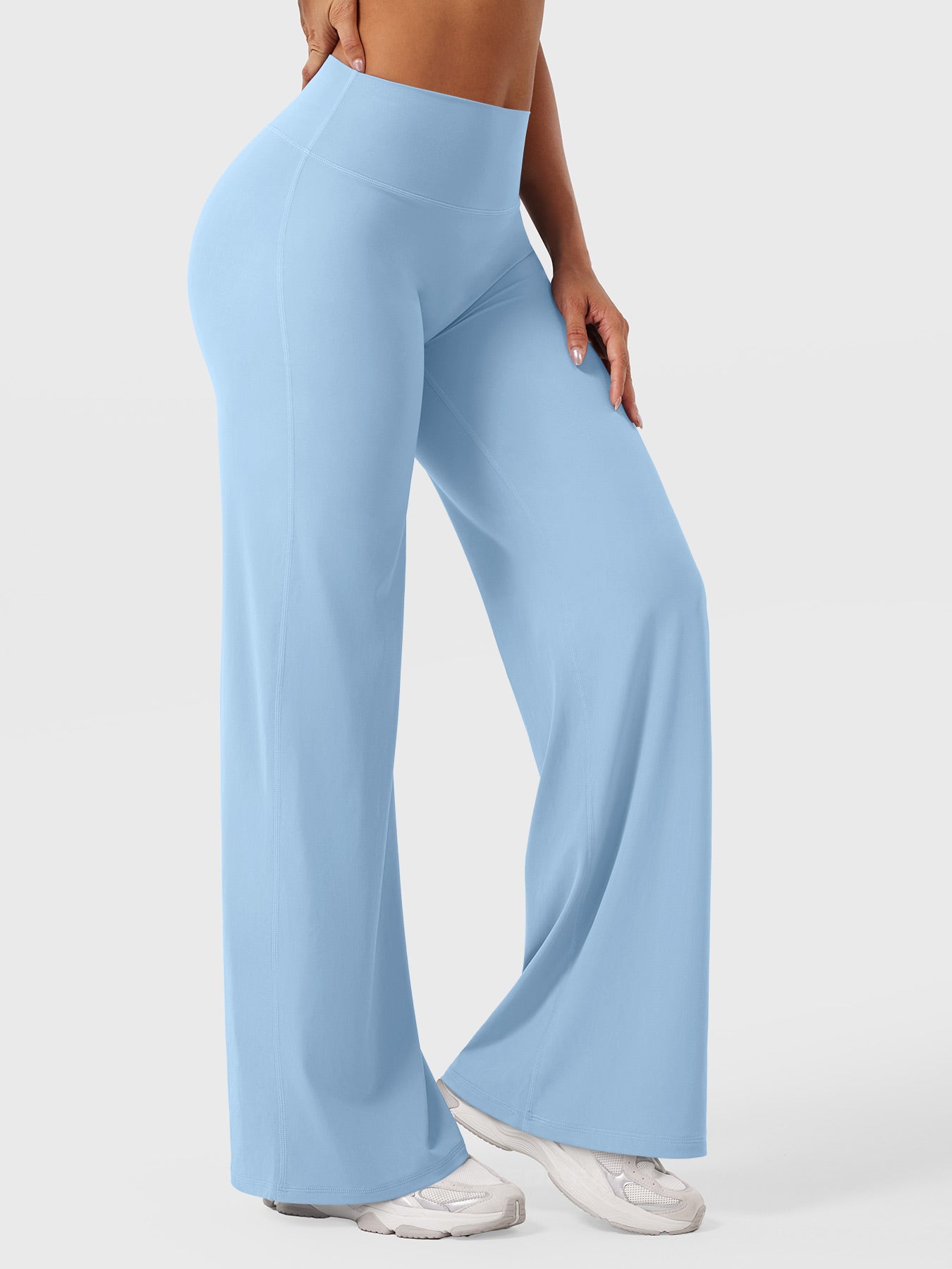 Ruby - Women's Summer Schlaghose with High Waist