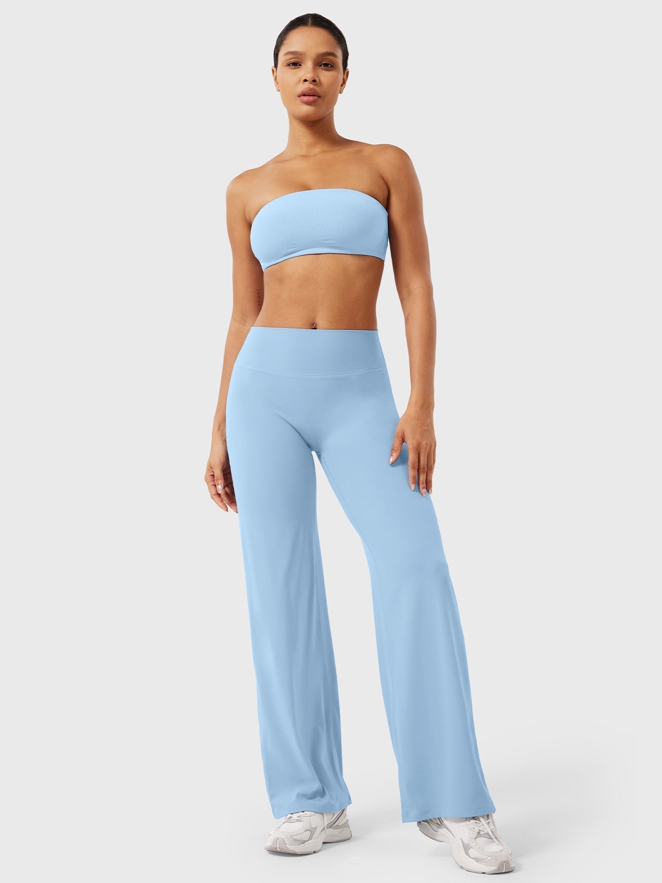 Ruby - Women's Summer Schlaghose with High Waist