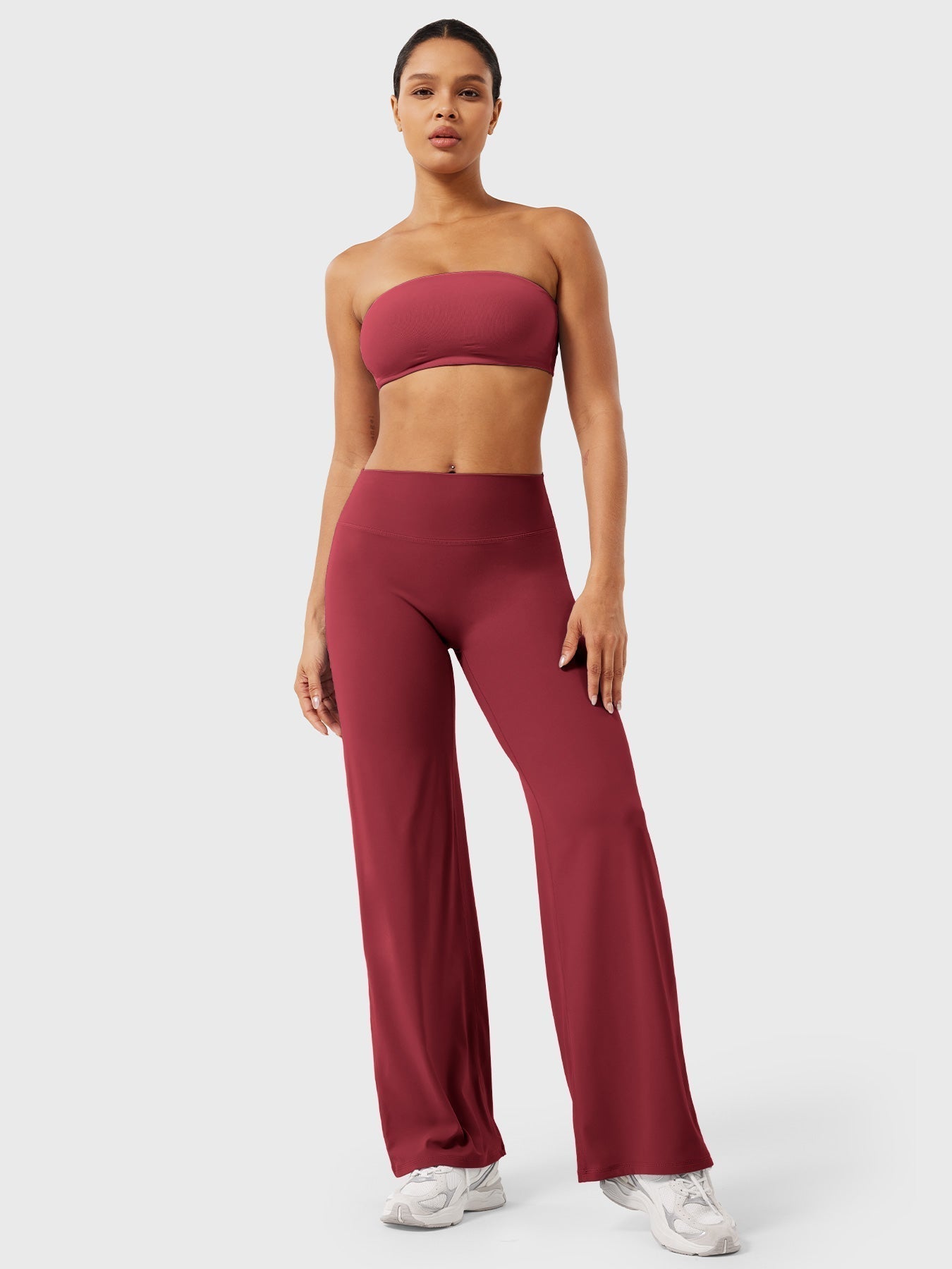 Ruby - Women's Summer Schlaghose with High Waist