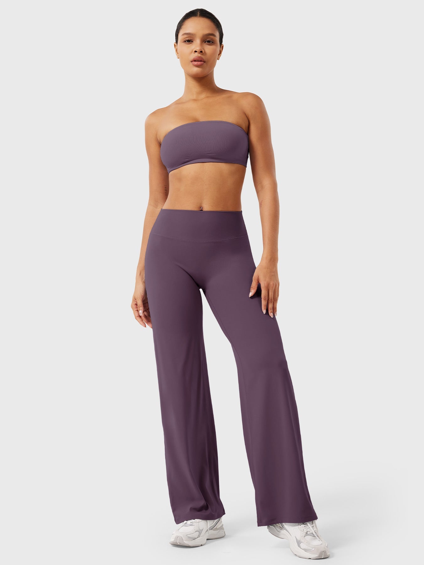 Ruby - Women's Summer Schlaghose with High Waist