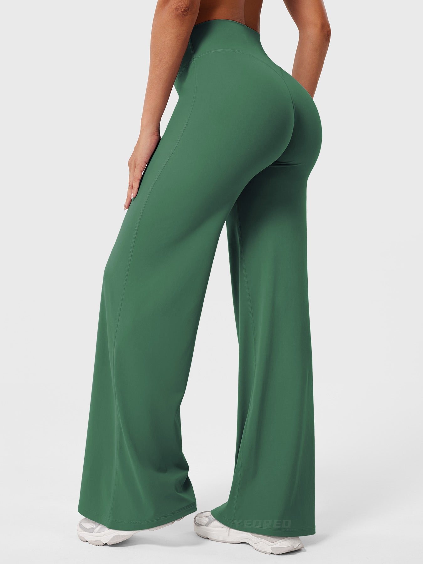 Ruby - Women's Summer Schlaghose with High Waist