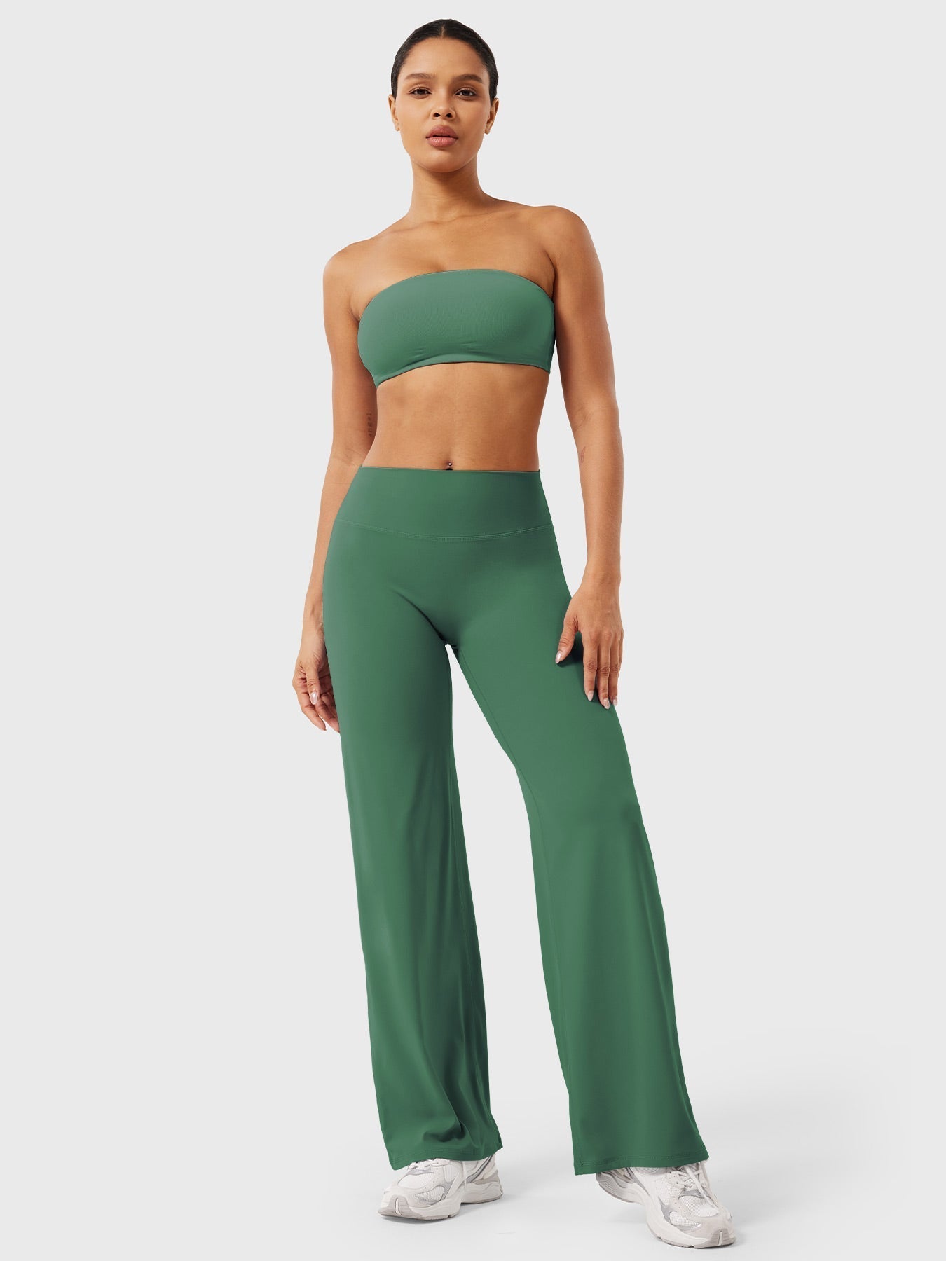 Ruby - Women's Summer Schlaghose with High Waist
