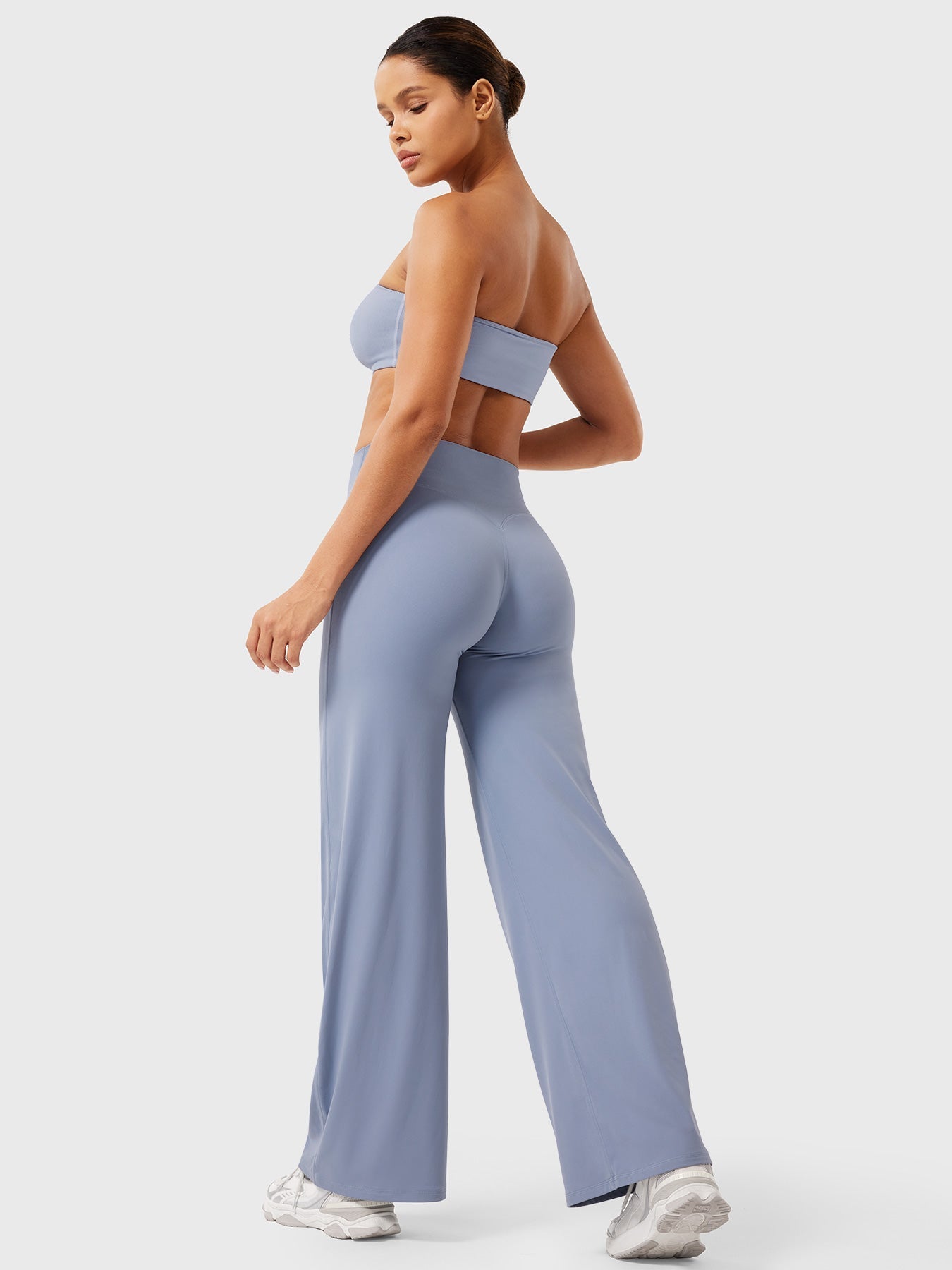 Ruby - Women's Summer Schlaghose with High Waist