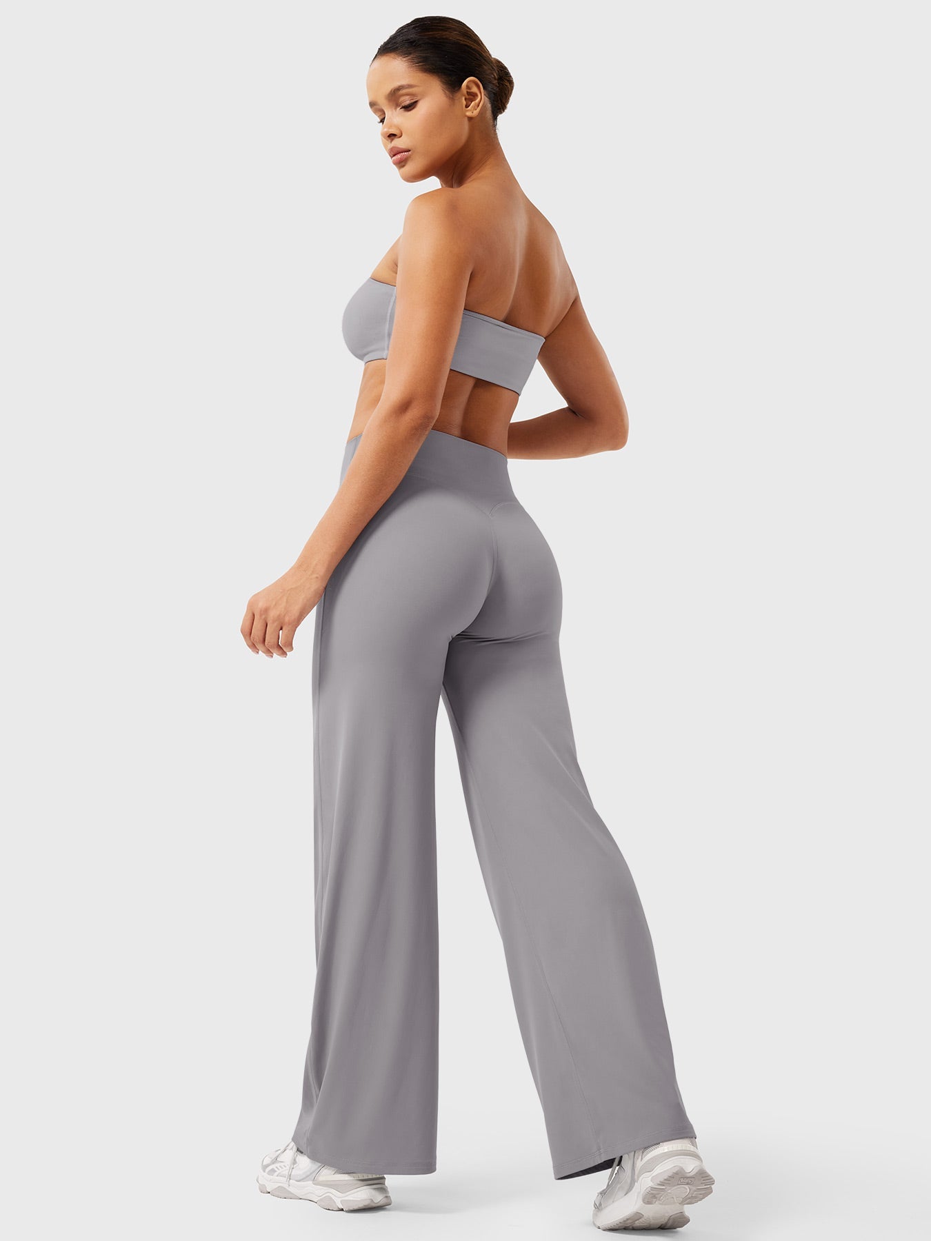 Ruby - Women's Summer Schlaghose with High Waist