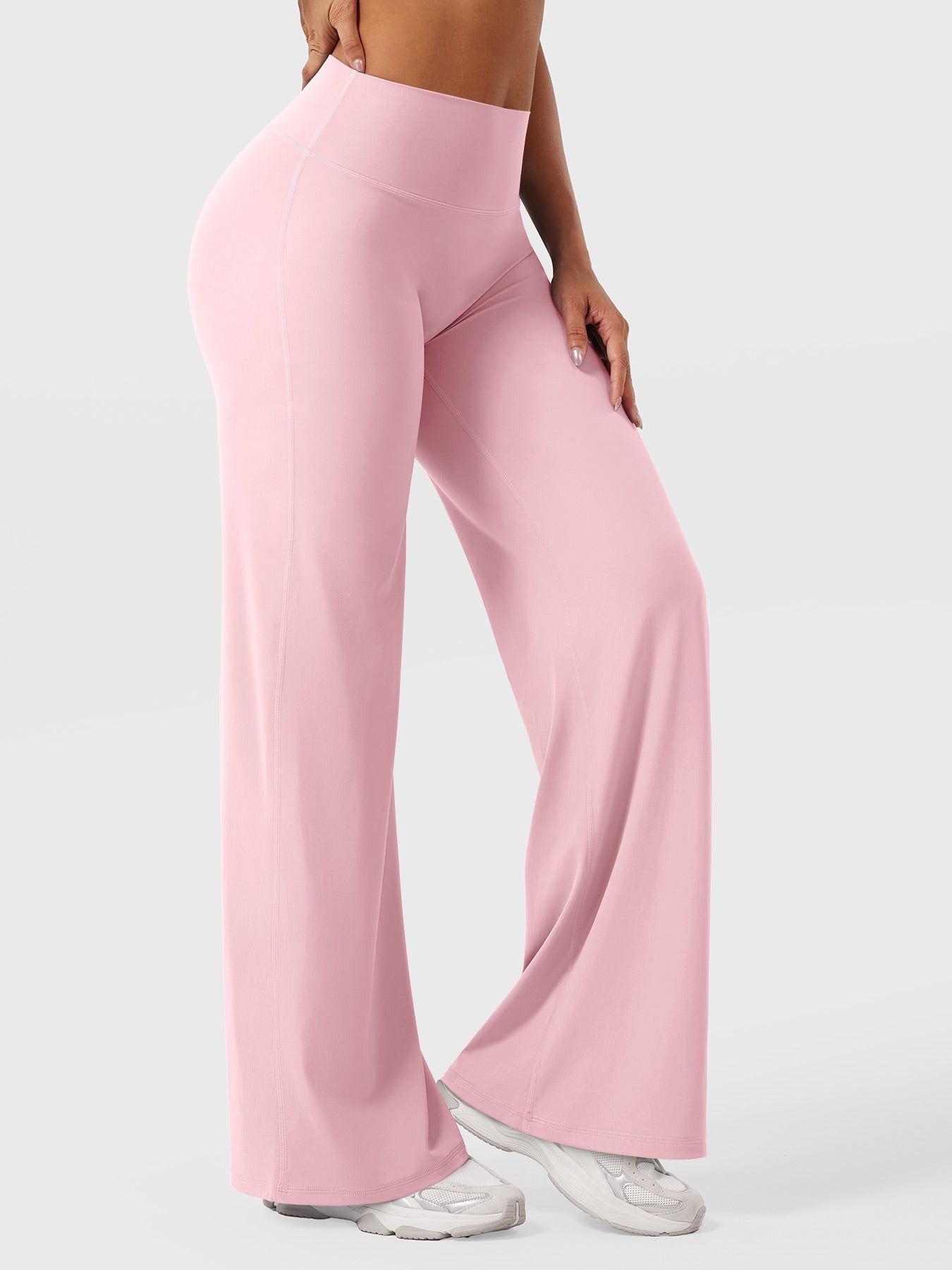Ruby - Women's Summer Schlaghose with High Waist
