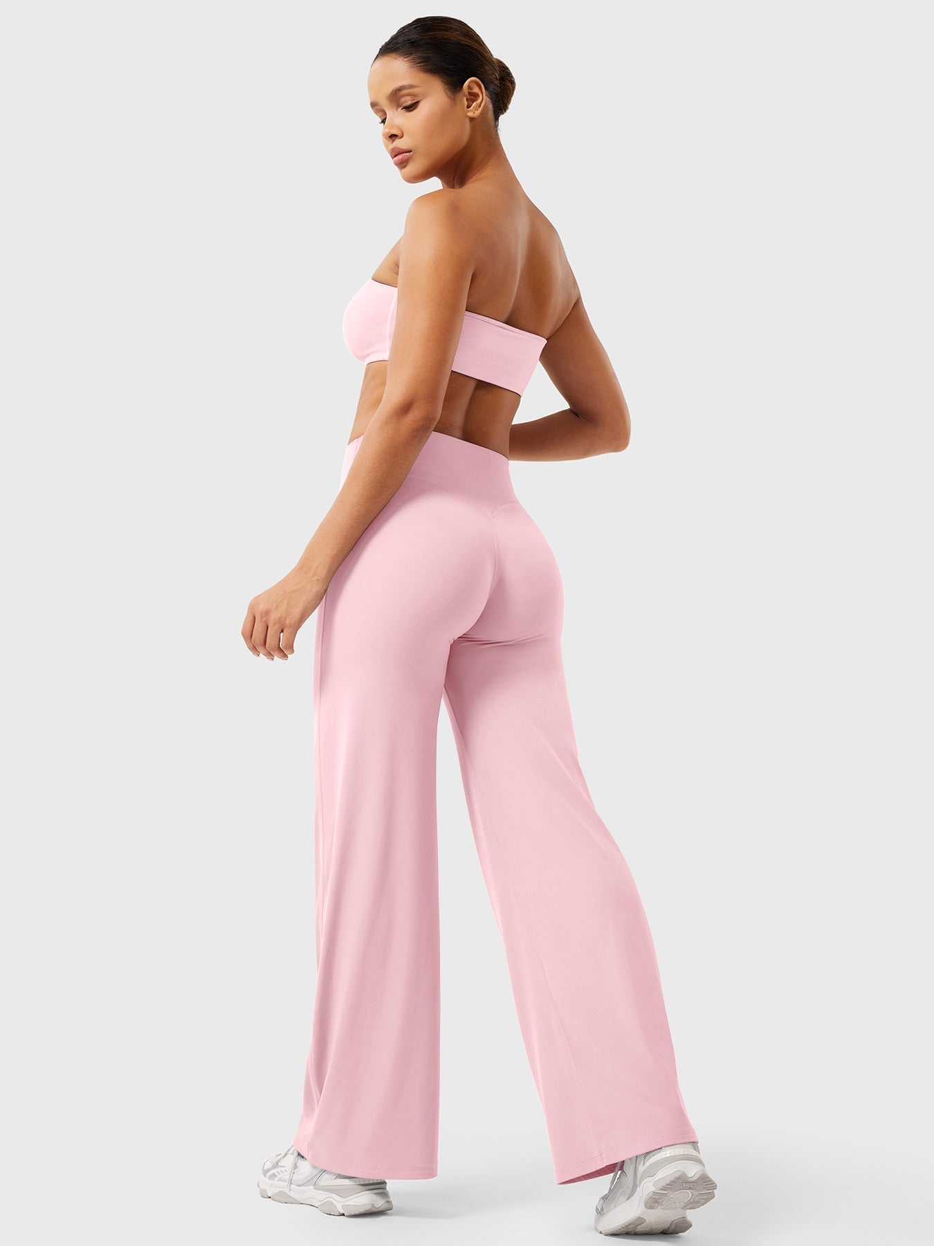 Ruby - Women's Summer Schlaghose with High Waist