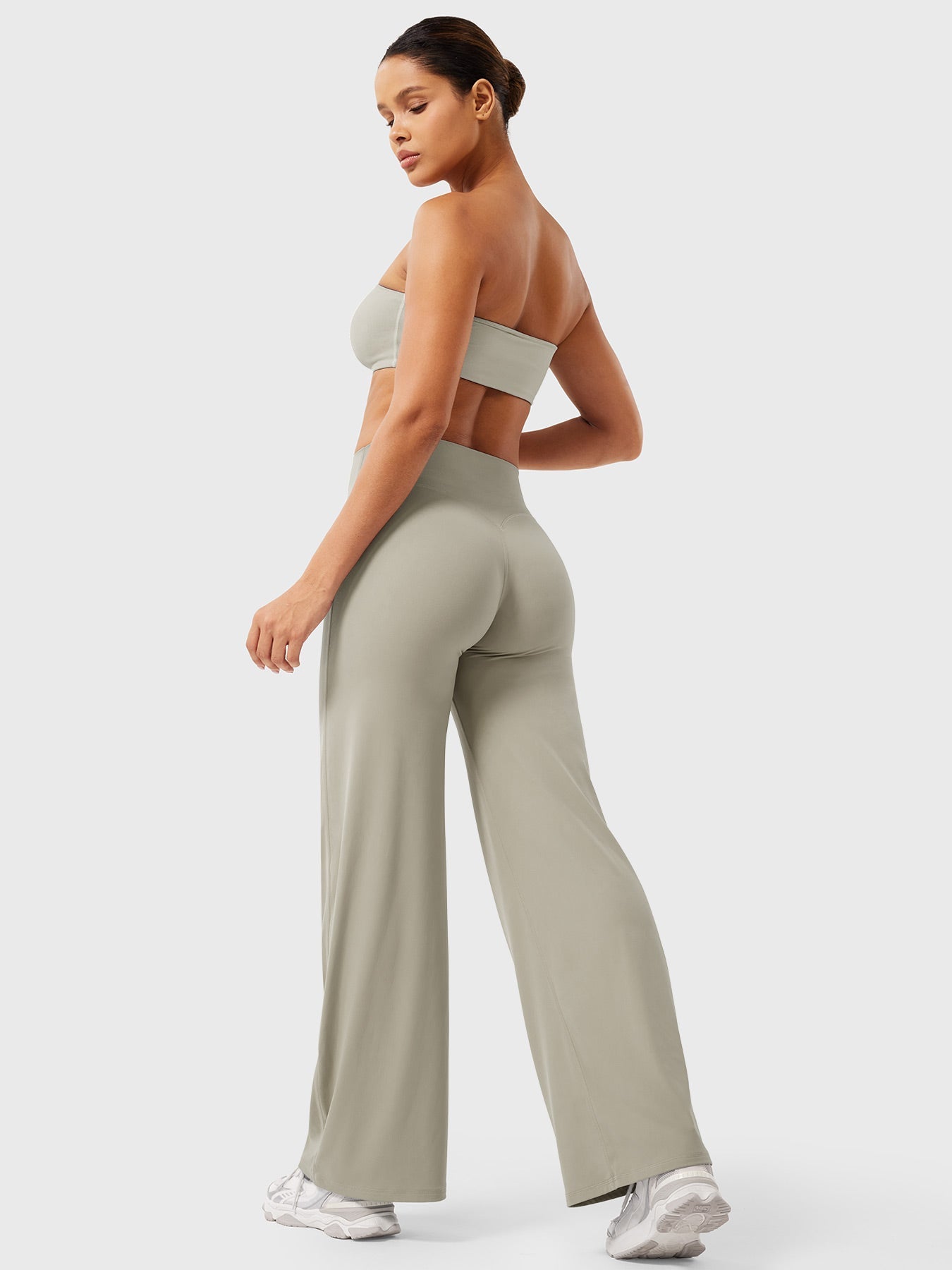 Ruby - Women's Summer Schlaghose with High Waist