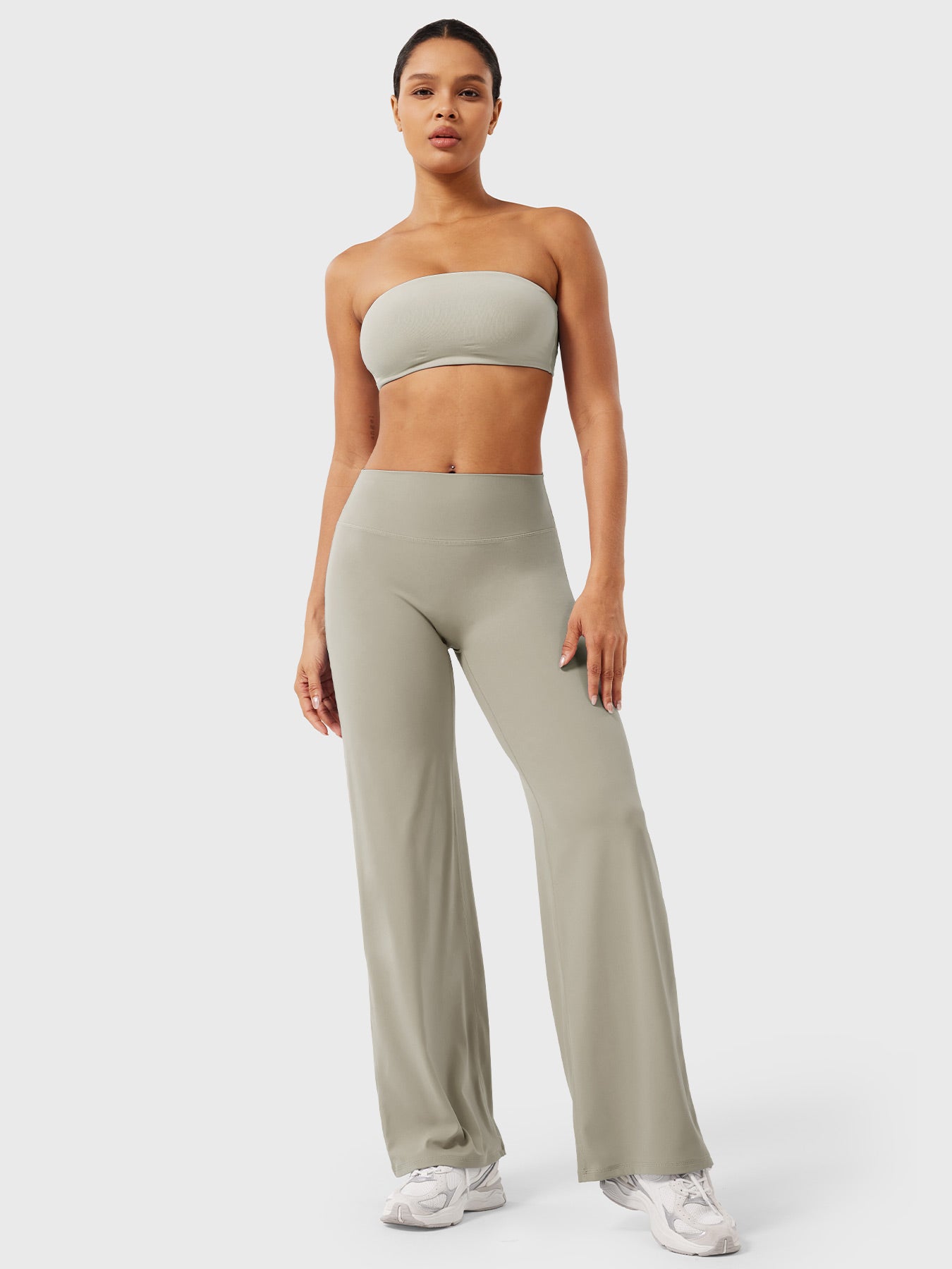 Ruby - Women's Summer Schlaghose with High Waist