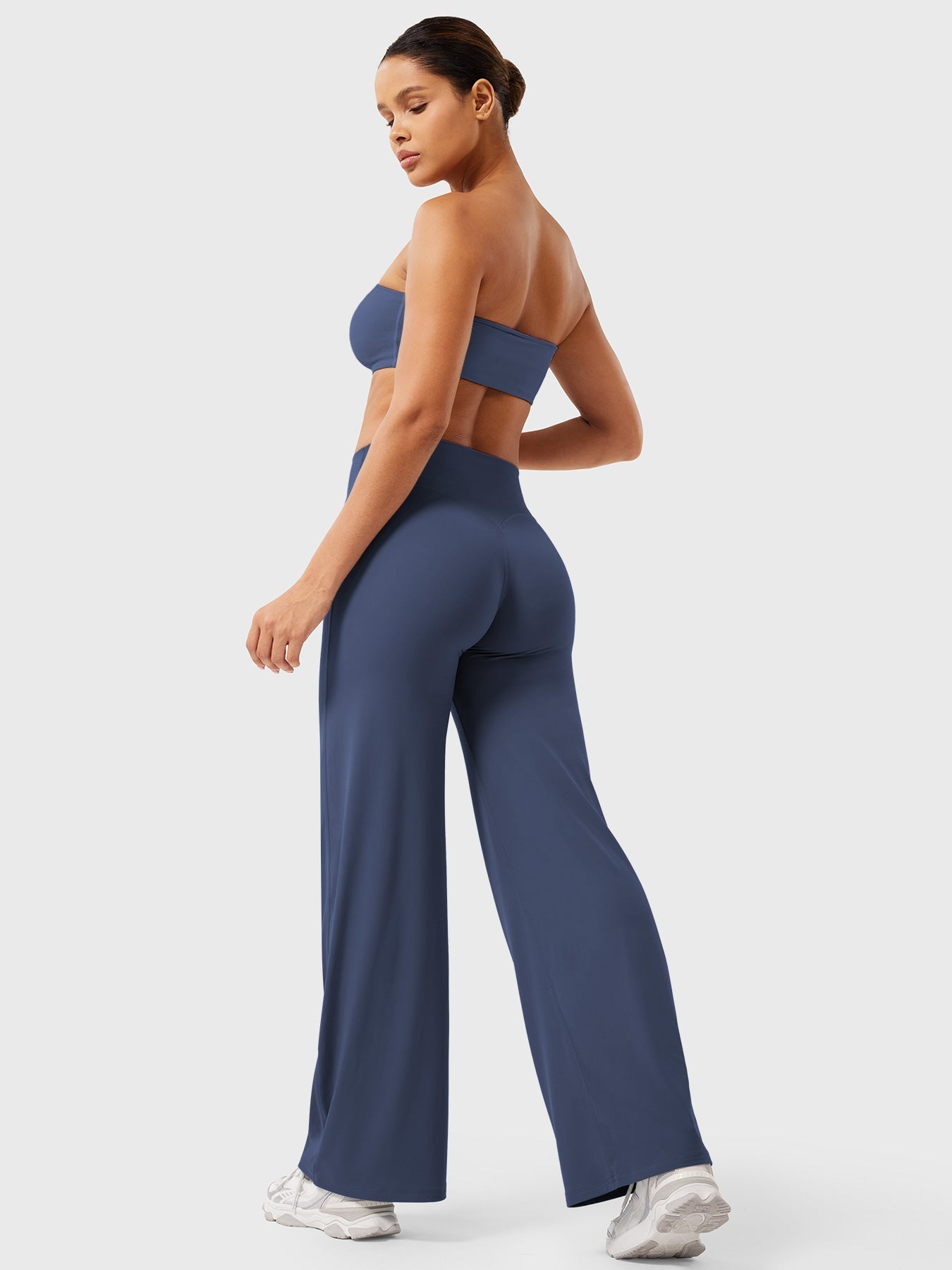 Ruby - Women's Summer Schlaghose with High Waist