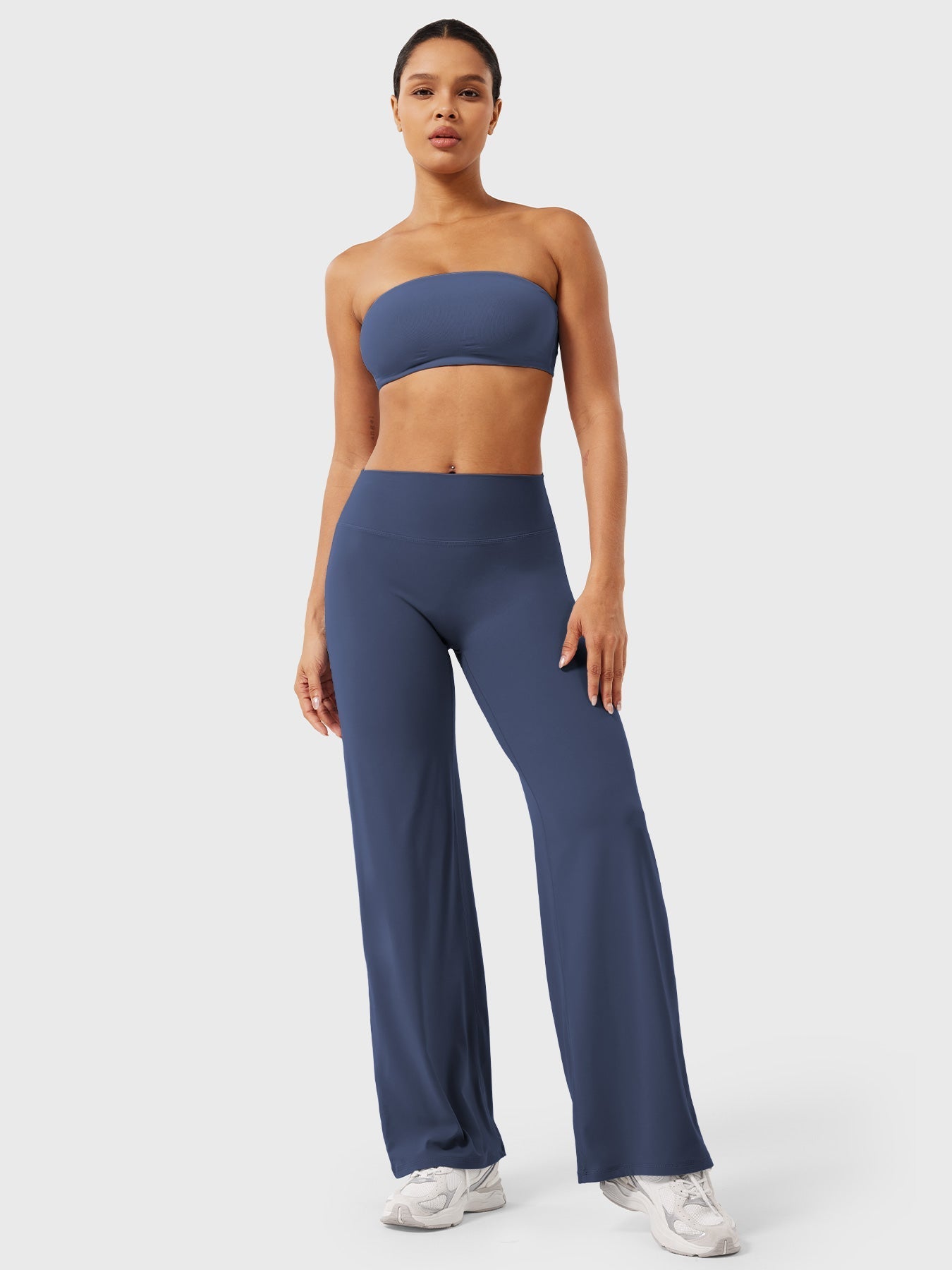 Ruby - Women's Summer Schlaghose with High Waist