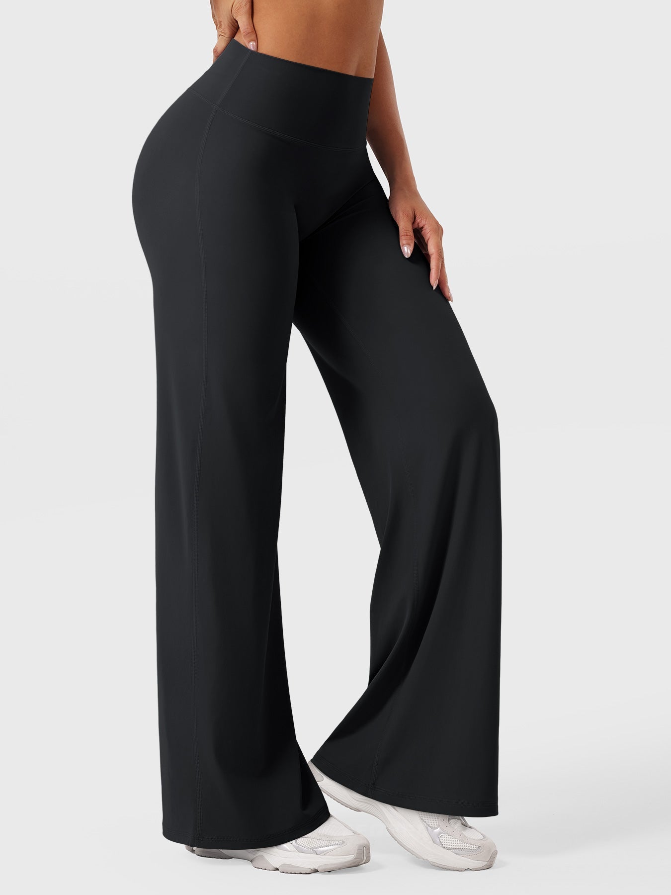 Ruby - Women's Summer Schlaghose with High Waist