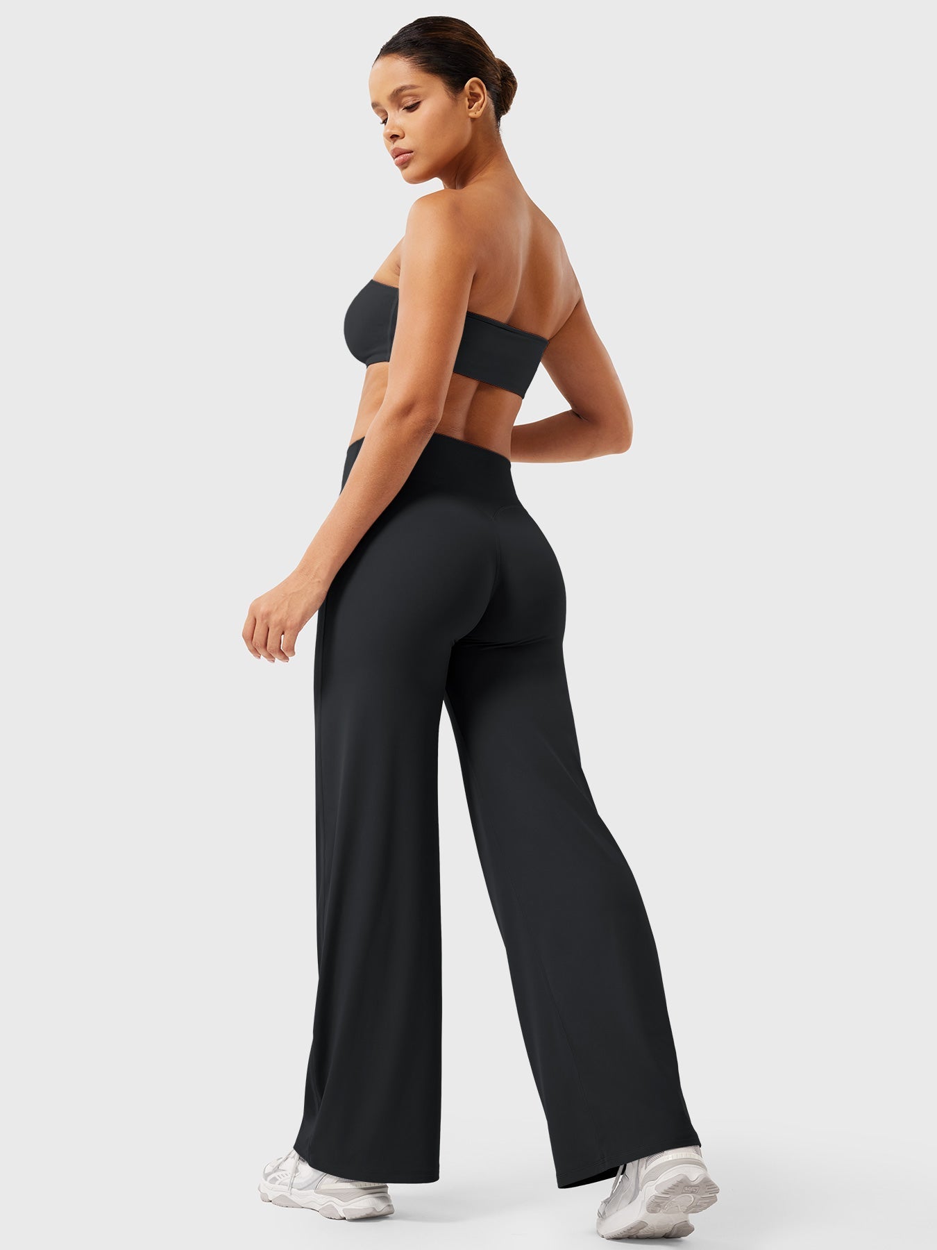 Ruby - Women's Summer Schlaghose with High Waist